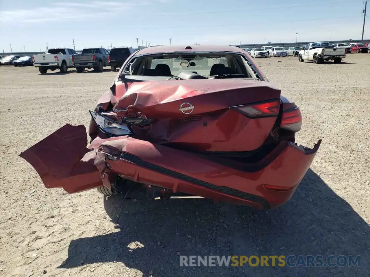 6 Photograph of a damaged car 3N1AB8CV0SY252900 NISSAN SENTRA 2025