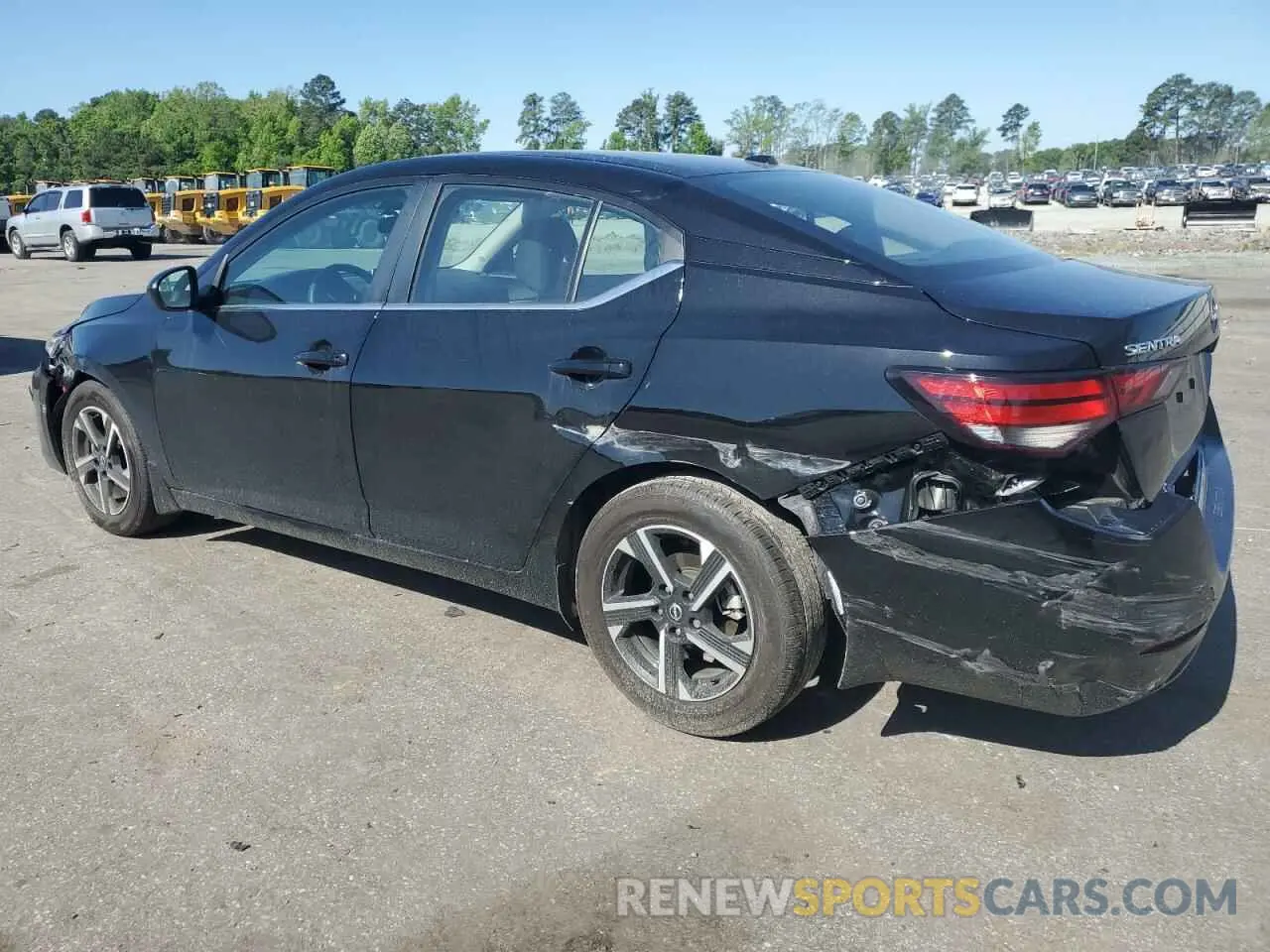 2 Photograph of a damaged car 3N1AB8CV0SY261354 NISSAN SENTRA 2025