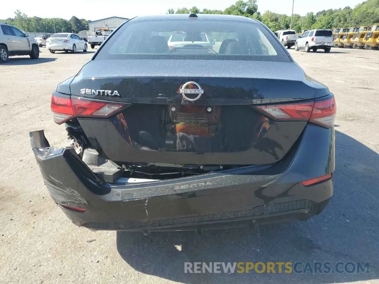 6 Photograph of a damaged car 3N1AB8CV0SY261354 NISSAN SENTRA 2025