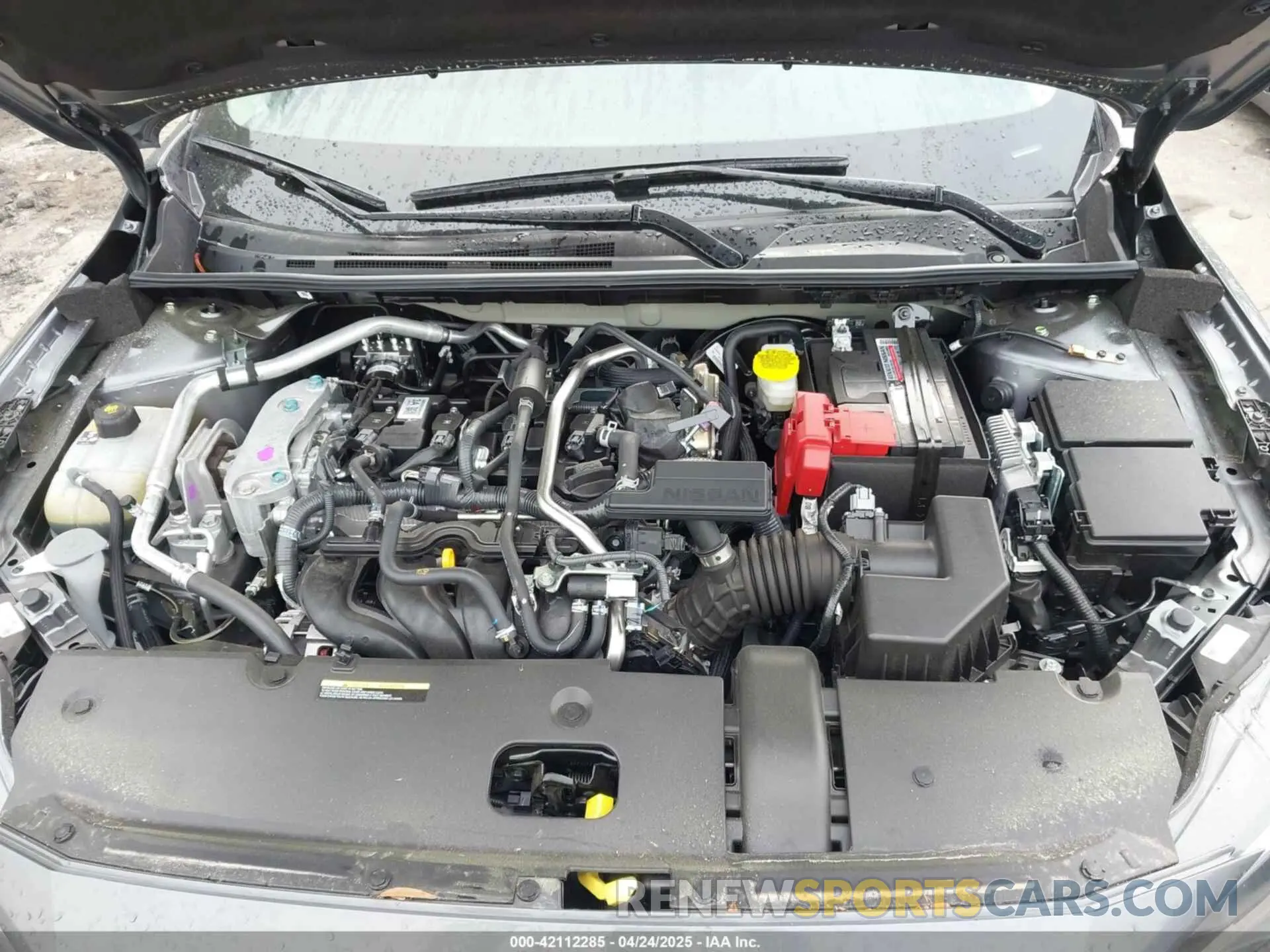10 Photograph of a damaged car 3N1AB8CV0SY262701 NISSAN SENTRA 2025