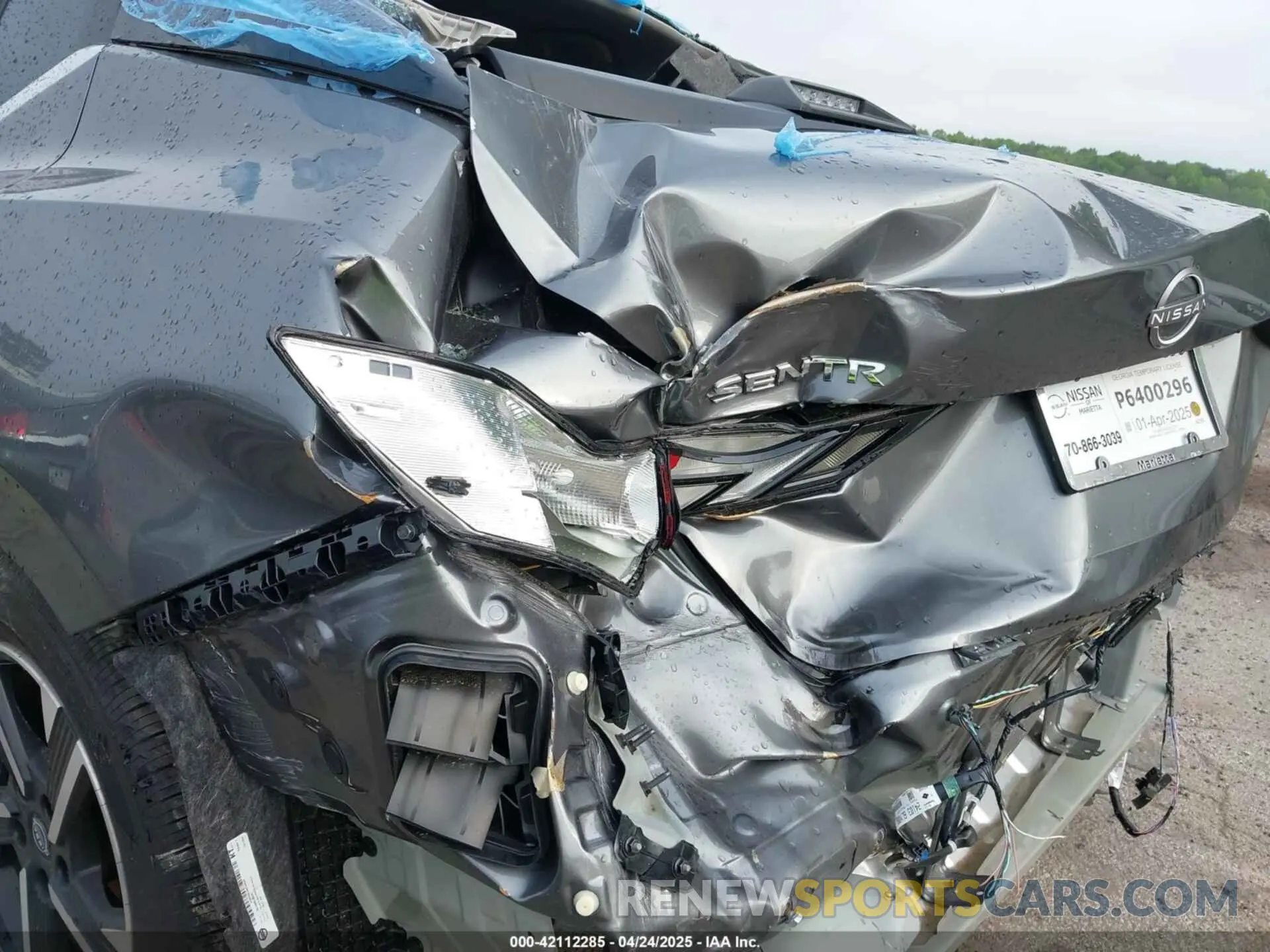 19 Photograph of a damaged car 3N1AB8CV0SY262701 NISSAN SENTRA 2025