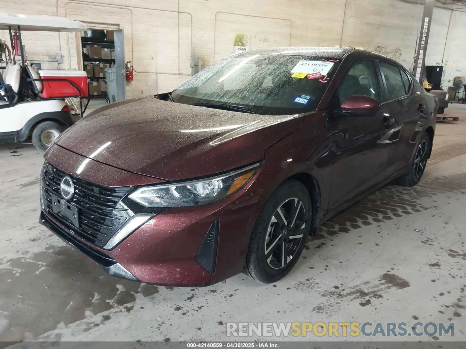 2 Photograph of a damaged car 3N1AB8CV0SY264335 NISSAN SENTRA 2025