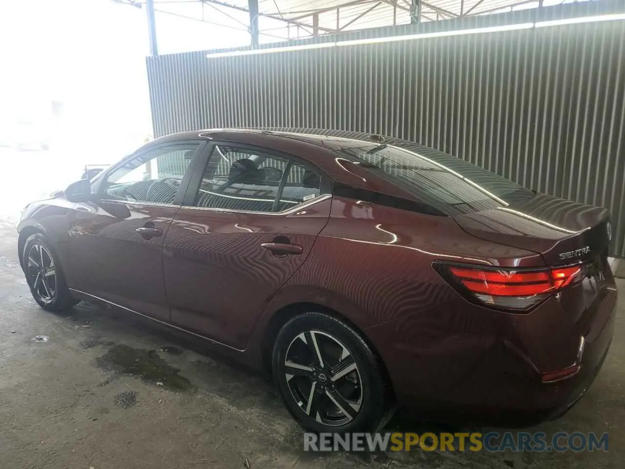 2 Photograph of a damaged car 3N1AB8CV0SY271835 NISSAN SENTRA 2025