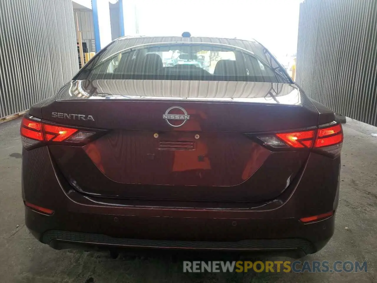 6 Photograph of a damaged car 3N1AB8CV0SY271835 NISSAN SENTRA 2025