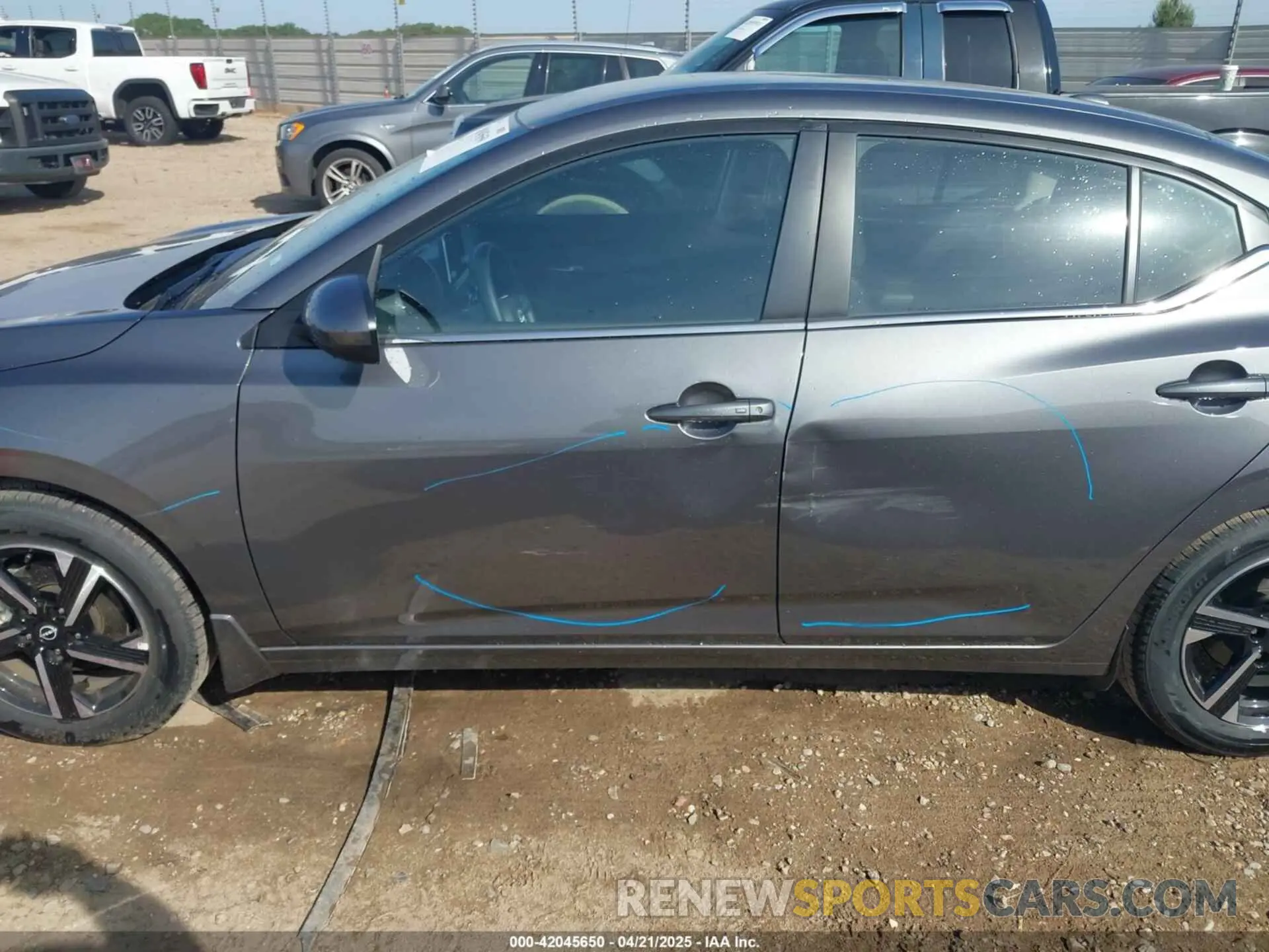 14 Photograph of a damaged car 3N1AB8CV0SY274766 NISSAN SENTRA 2025