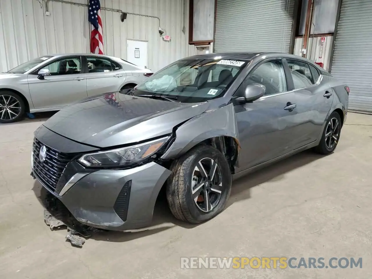 1 Photograph of a damaged car 3N1AB8CV0SY282740 NISSAN SENTRA 2025