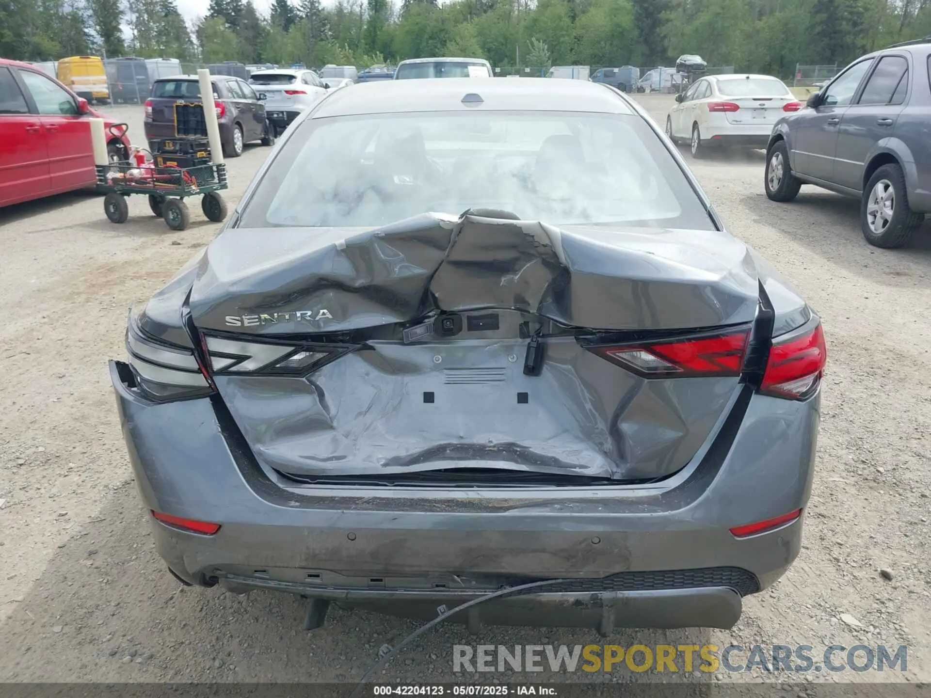 16 Photograph of a damaged car 3N1AB8CV0SY299893 NISSAN SENTRA 2025