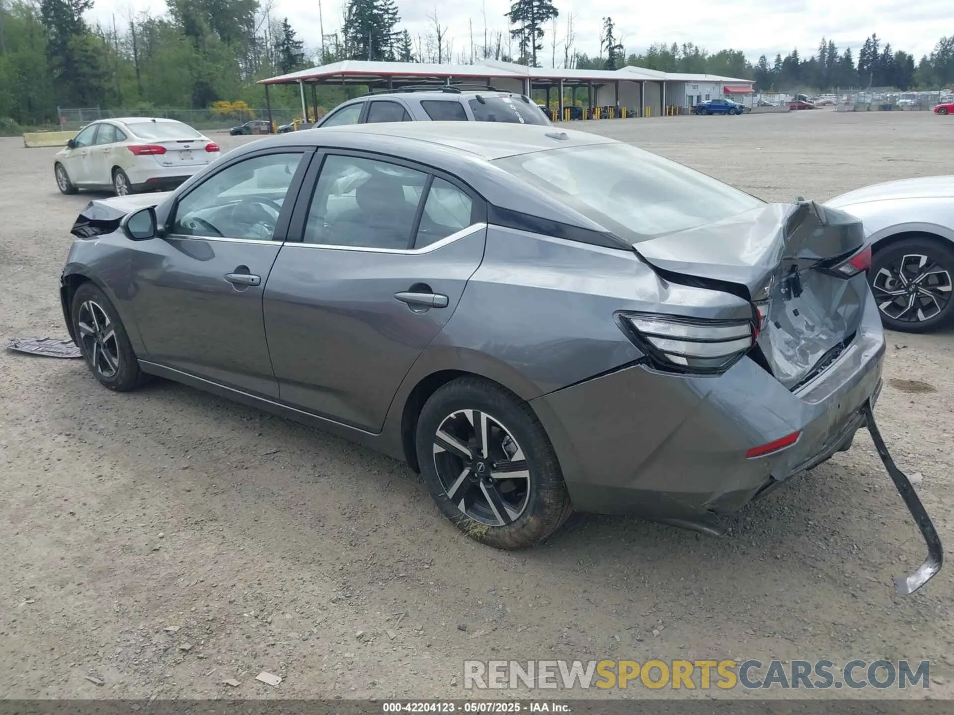 3 Photograph of a damaged car 3N1AB8CV0SY299893 NISSAN SENTRA 2025