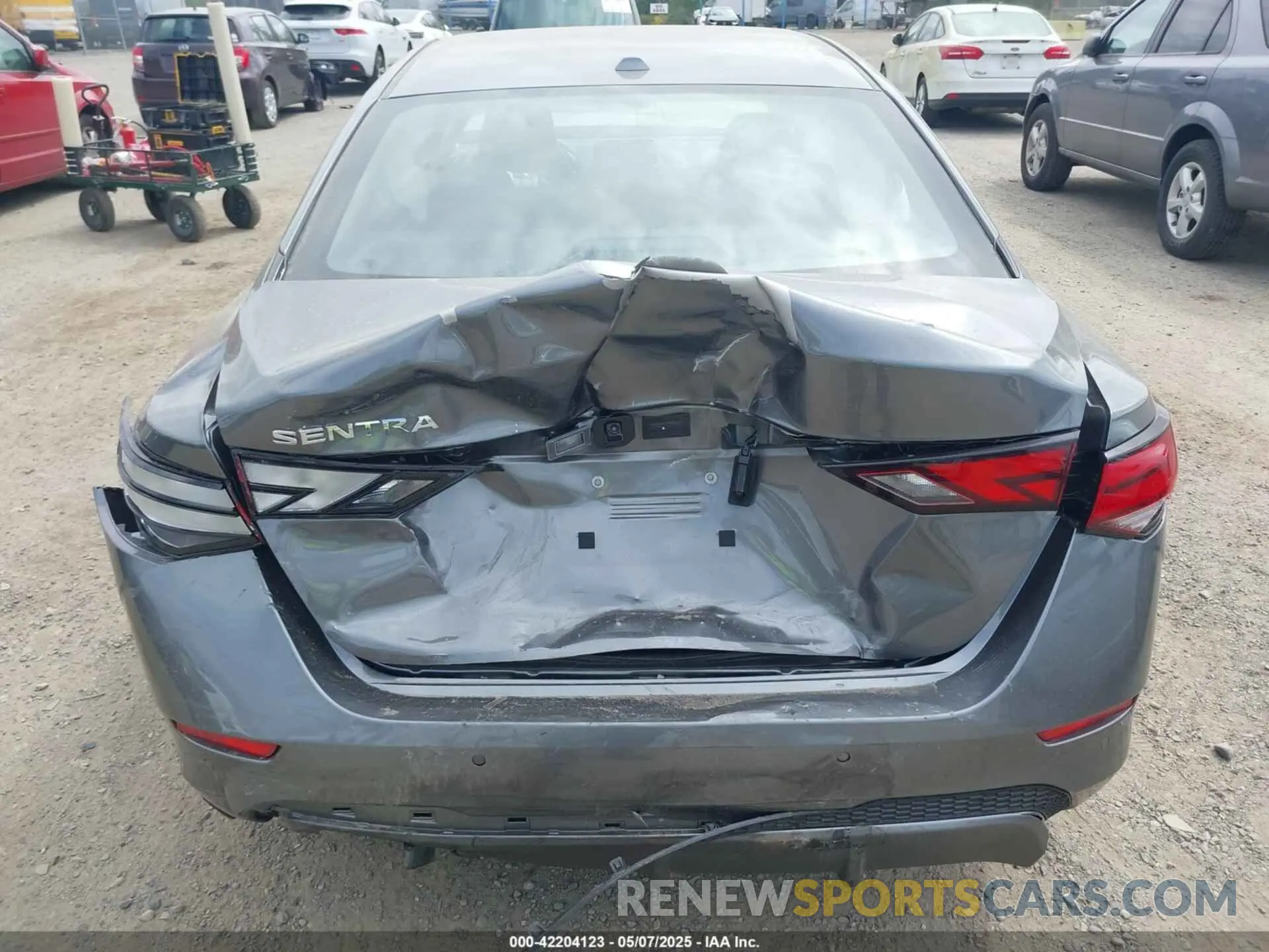 6 Photograph of a damaged car 3N1AB8CV0SY299893 NISSAN SENTRA 2025