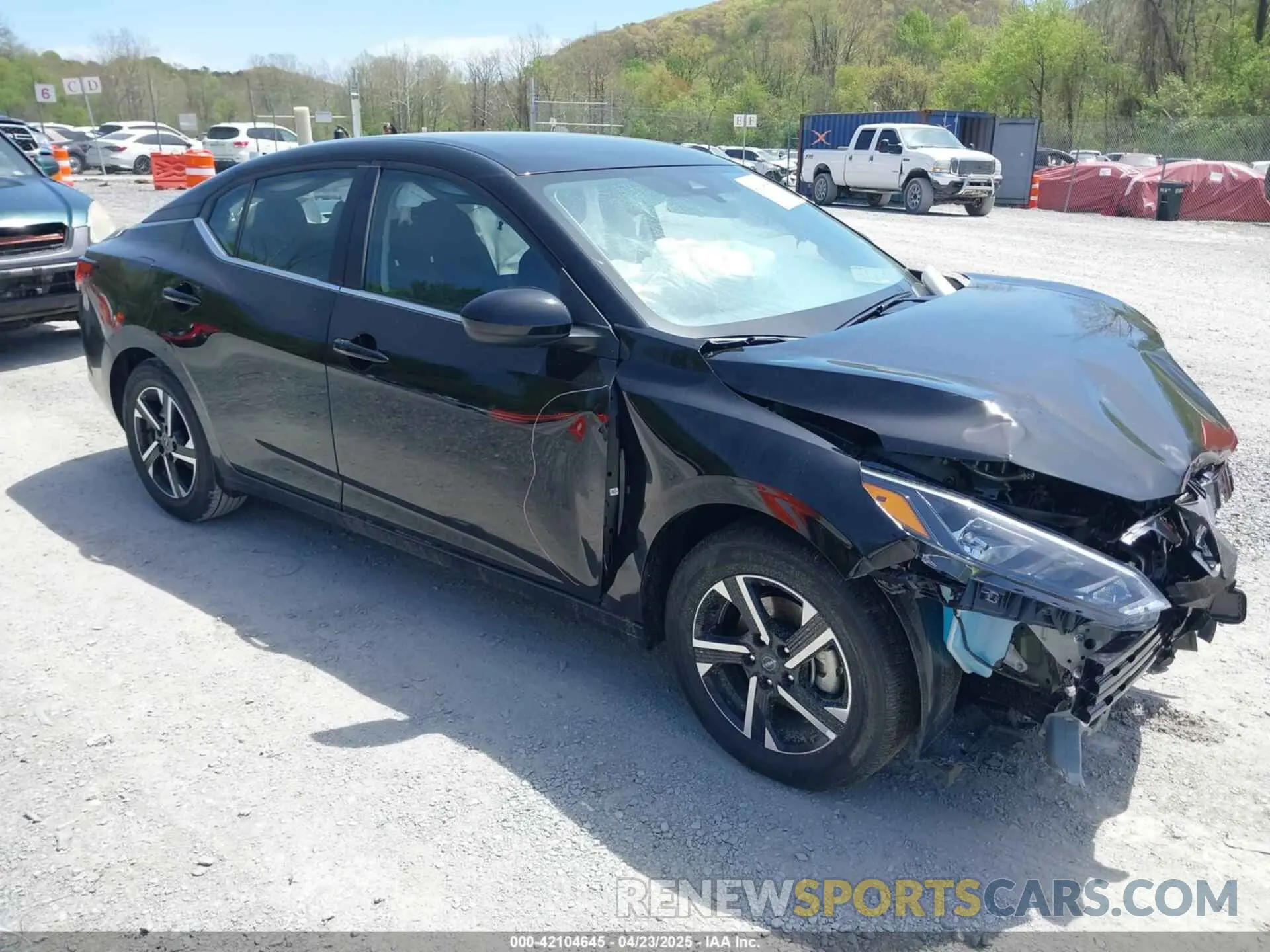 1 Photograph of a damaged car 3N1AB8CV0SY306938 NISSAN SENTRA 2025