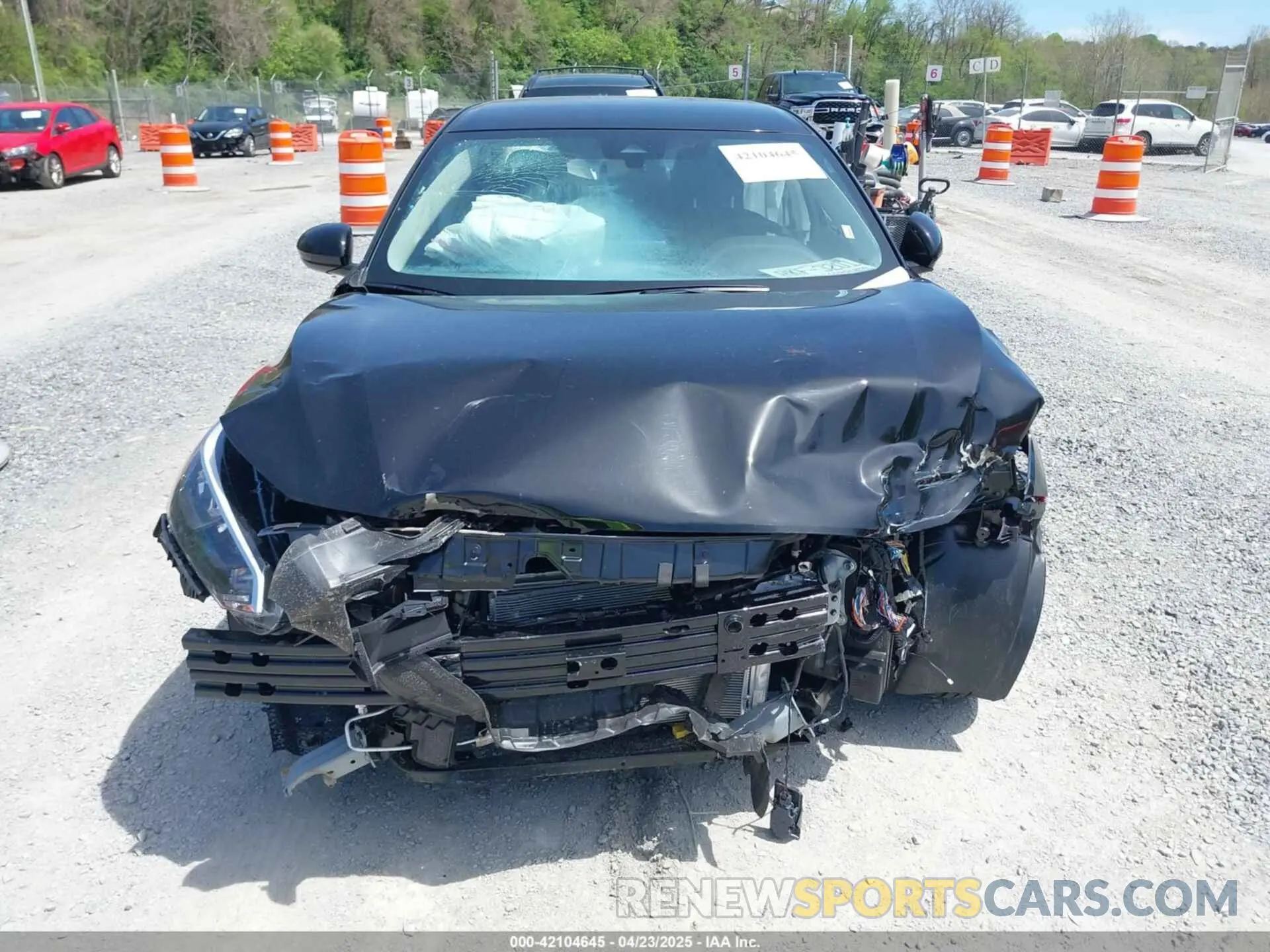 12 Photograph of a damaged car 3N1AB8CV0SY306938 NISSAN SENTRA 2025