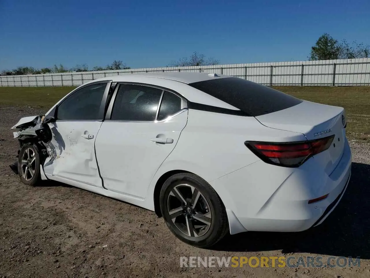 2 Photograph of a damaged car 3N1AB8CV1SY227052 NISSAN SENTRA 2025