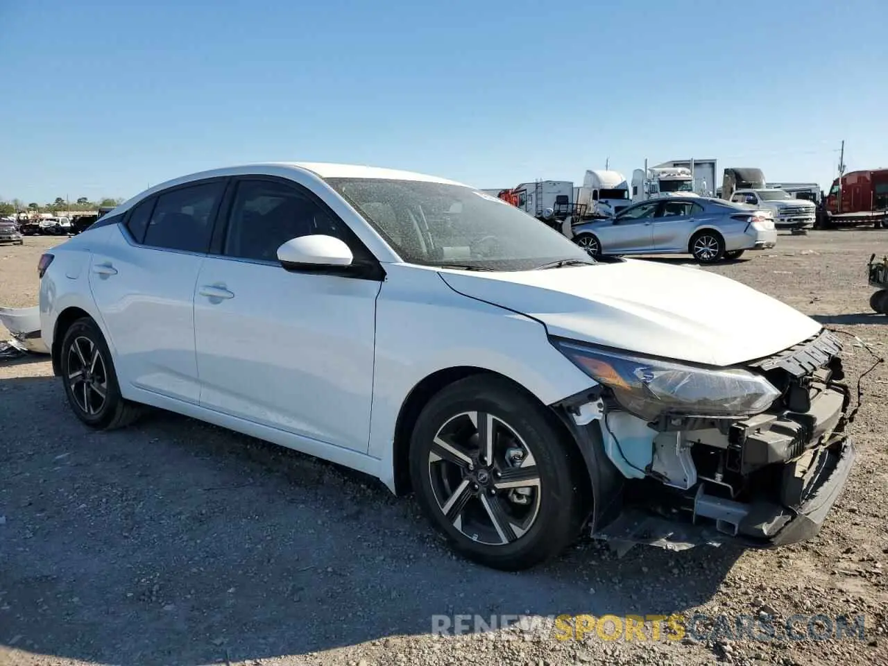 4 Photograph of a damaged car 3N1AB8CV1SY227052 NISSAN SENTRA 2025