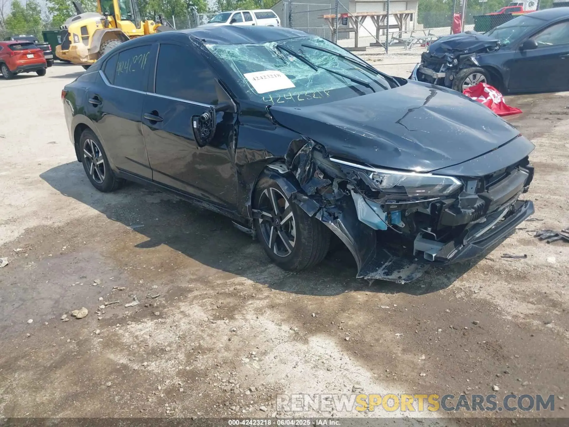 1 Photograph of a damaged car 3N1AB8CV1SY247334 NISSAN SENTRA 2025