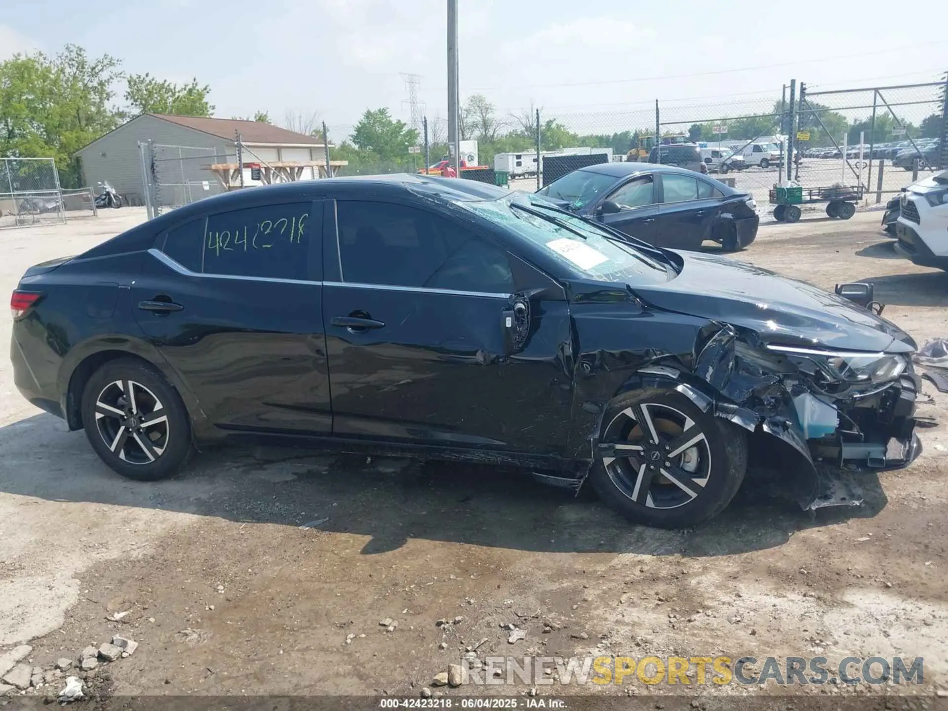 14 Photograph of a damaged car 3N1AB8CV1SY247334 NISSAN SENTRA 2025