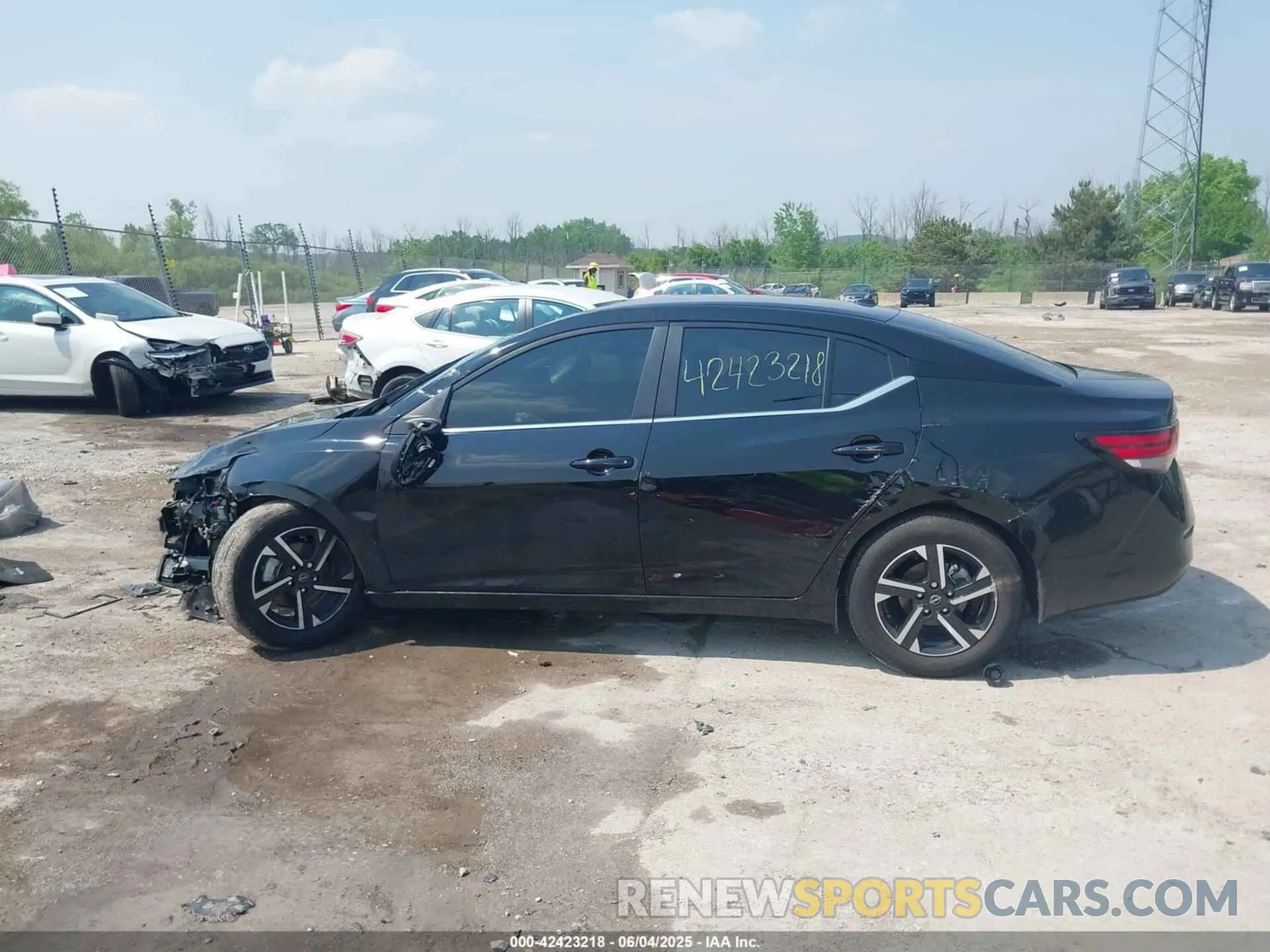 15 Photograph of a damaged car 3N1AB8CV1SY247334 NISSAN SENTRA 2025
