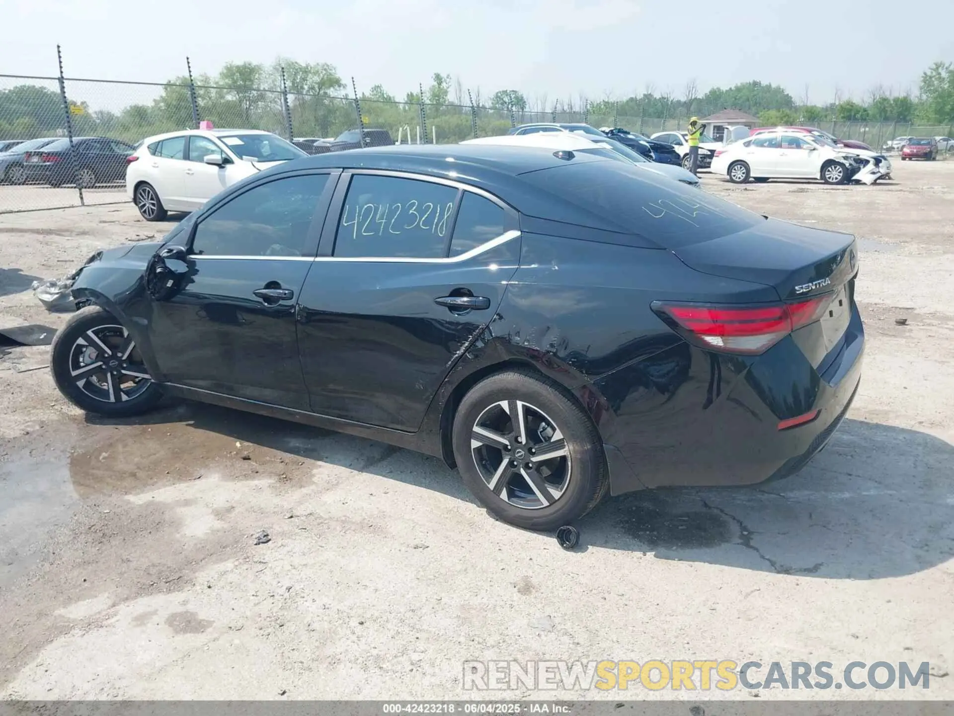 3 Photograph of a damaged car 3N1AB8CV1SY247334 NISSAN SENTRA 2025