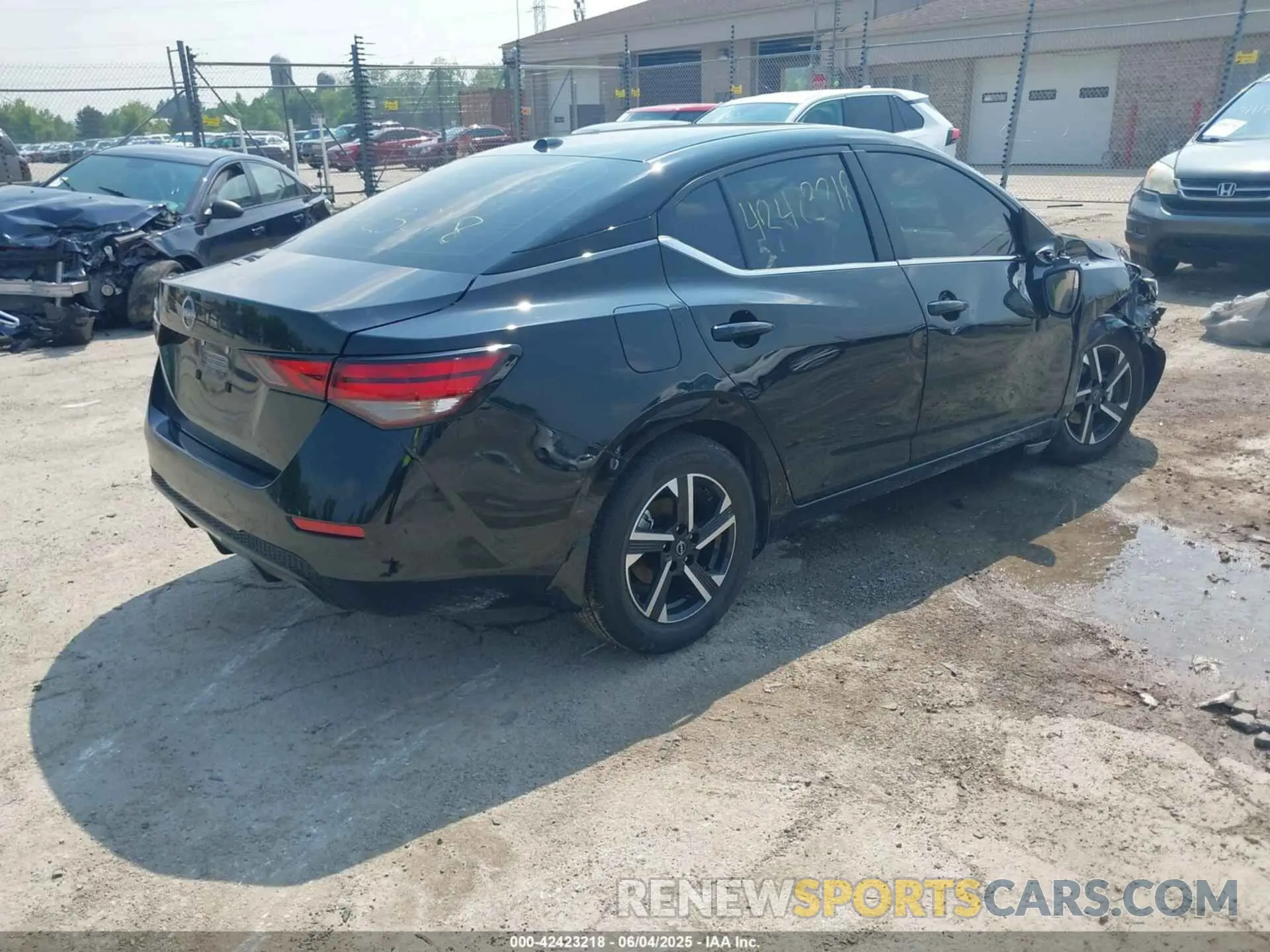 4 Photograph of a damaged car 3N1AB8CV1SY247334 NISSAN SENTRA 2025
