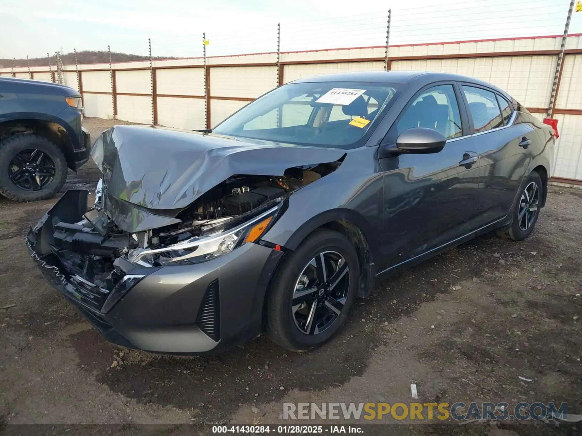 2 Photograph of a damaged car 3N1AB8CV1SY256762 NISSAN SENTRA 2025