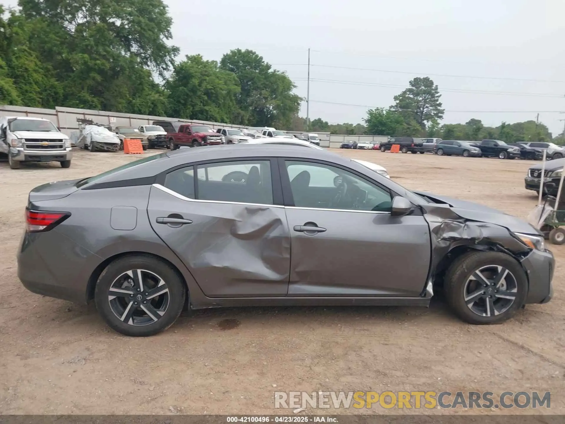 6 Photograph of a damaged car 3N1AB8CV1SY268751 NISSAN SENTRA 2025