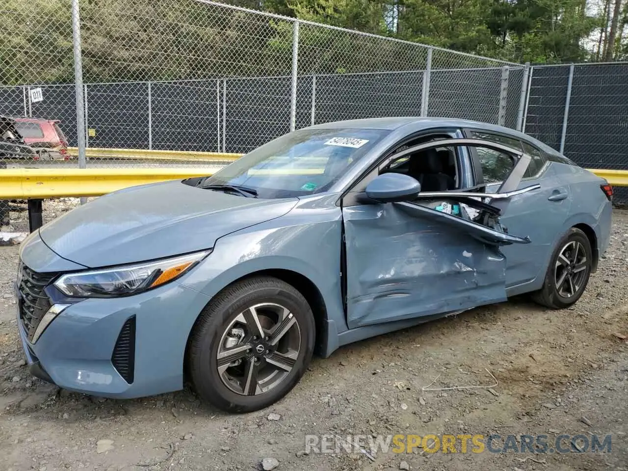 1 Photograph of a damaged car 3N1AB8CV1SY272024 NISSAN SENTRA 2025