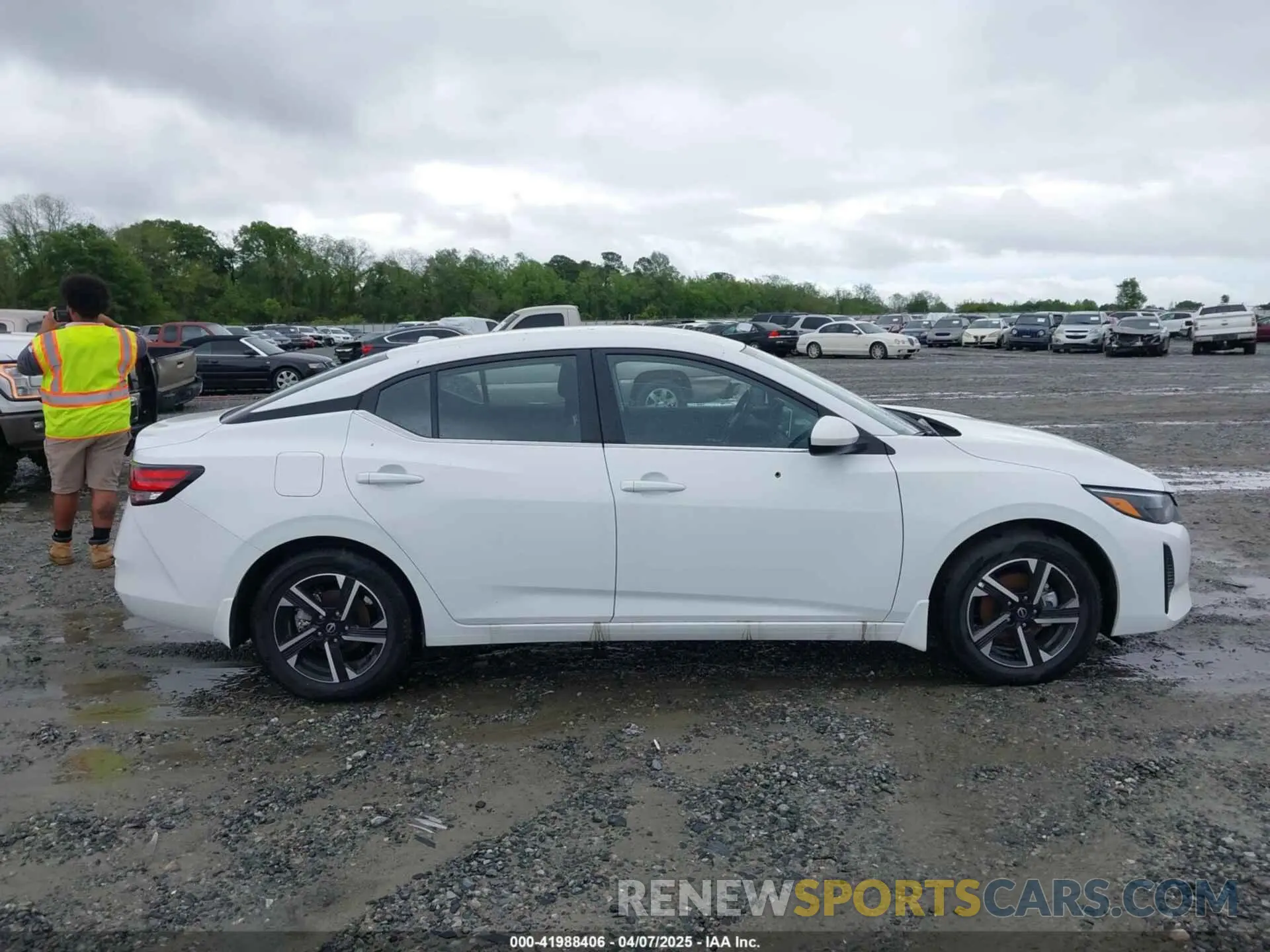 13 Photograph of a damaged car 3N1AB8CV1SY281130 NISSAN SENTRA 2025
