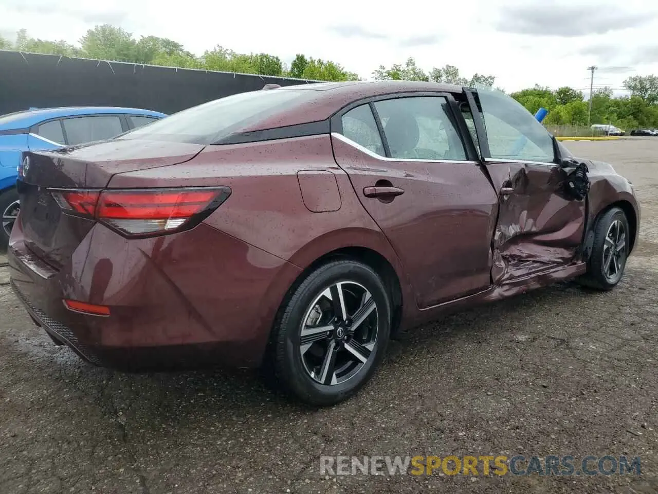 3 Photograph of a damaged car 3N1AB8CV1SY305071 NISSAN SENTRA 2025