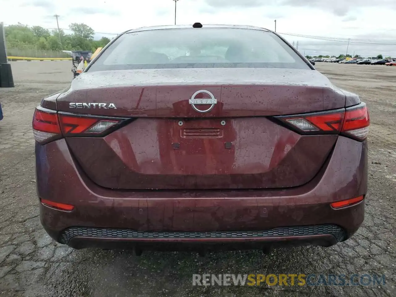 6 Photograph of a damaged car 3N1AB8CV1SY305071 NISSAN SENTRA 2025
