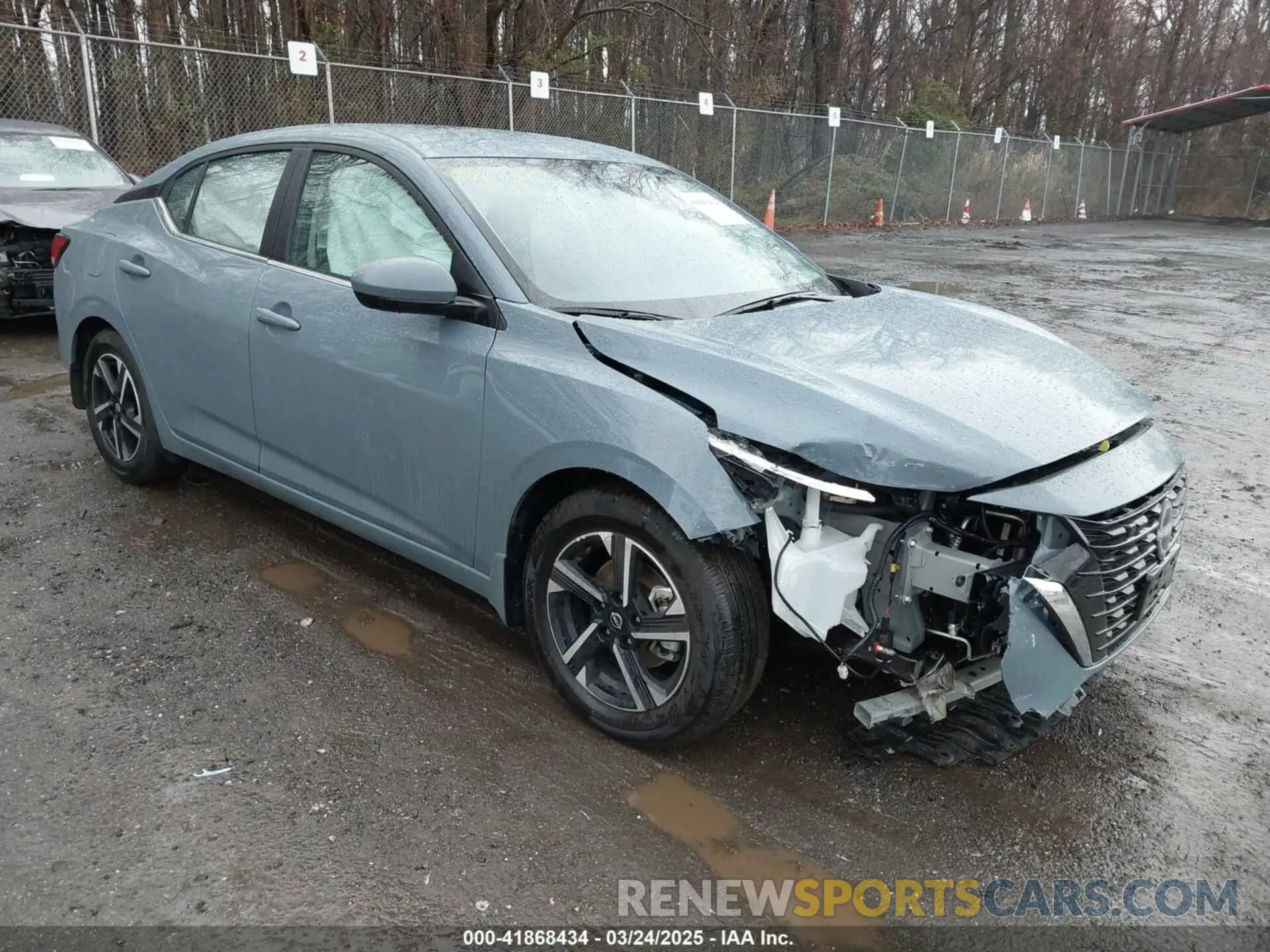 1 Photograph of a damaged car 3N1AB8CV2SY213483 NISSAN SENTRA 2025