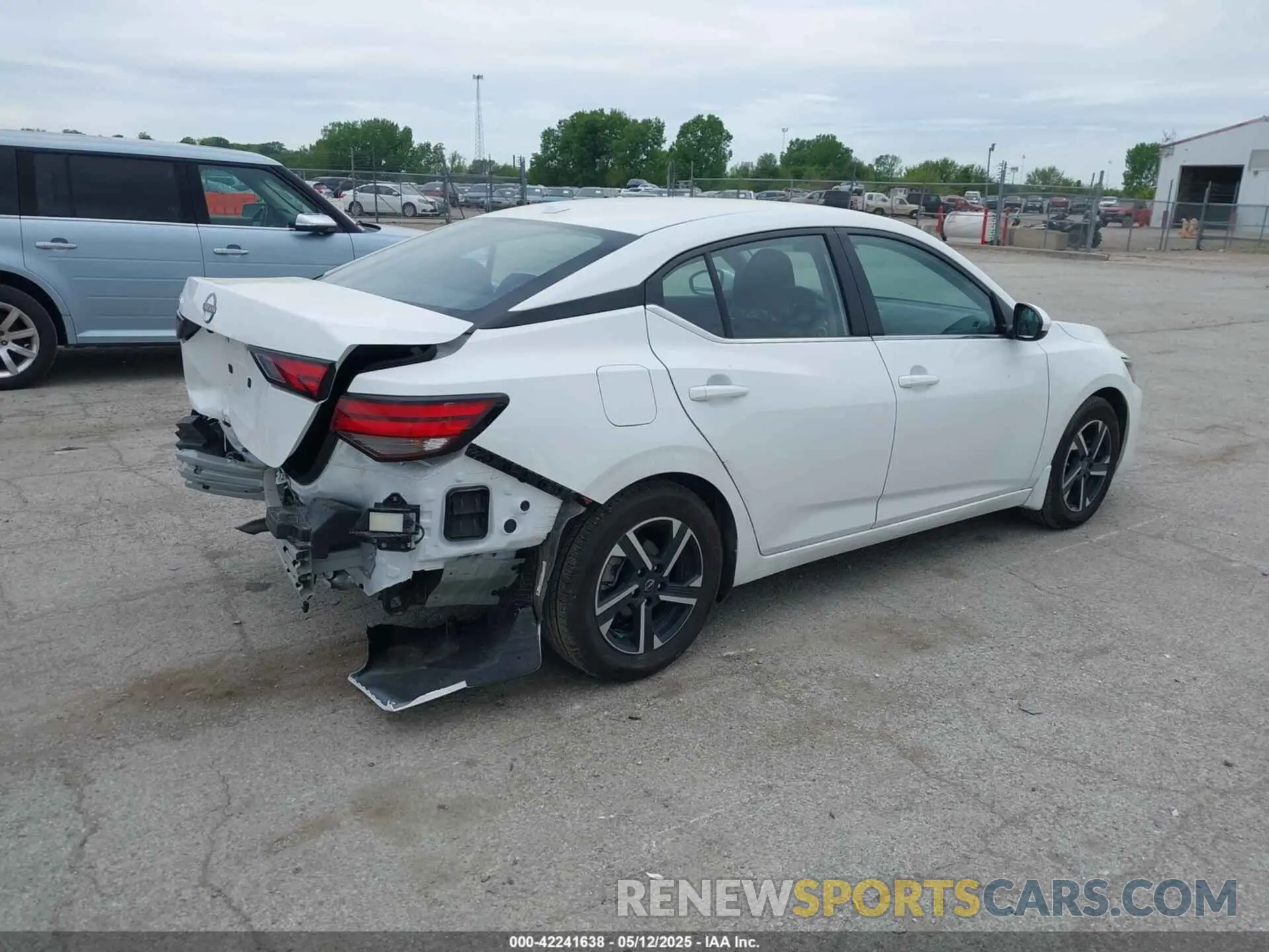 4 Photograph of a damaged car 3N1AB8CV2SY225357 NISSAN SENTRA 2025