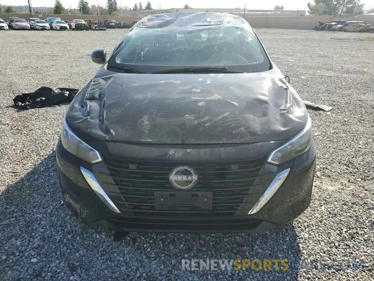5 Photograph of a damaged car 3N1AB8CV2SY242028 NISSAN SENTRA 2025