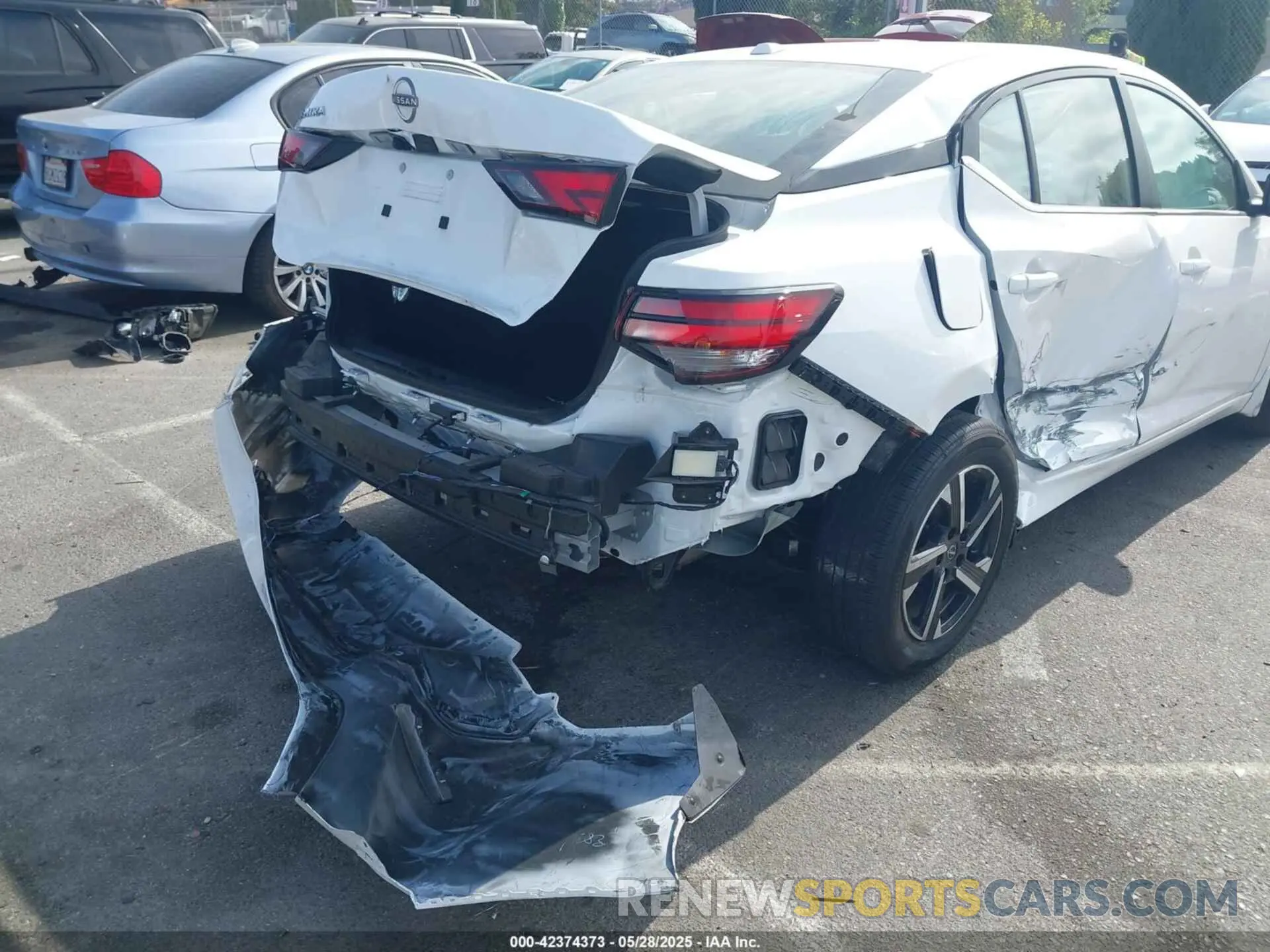 6 Photograph of a damaged car 3N1AB8CV2SY257967 NISSAN SENTRA 2025