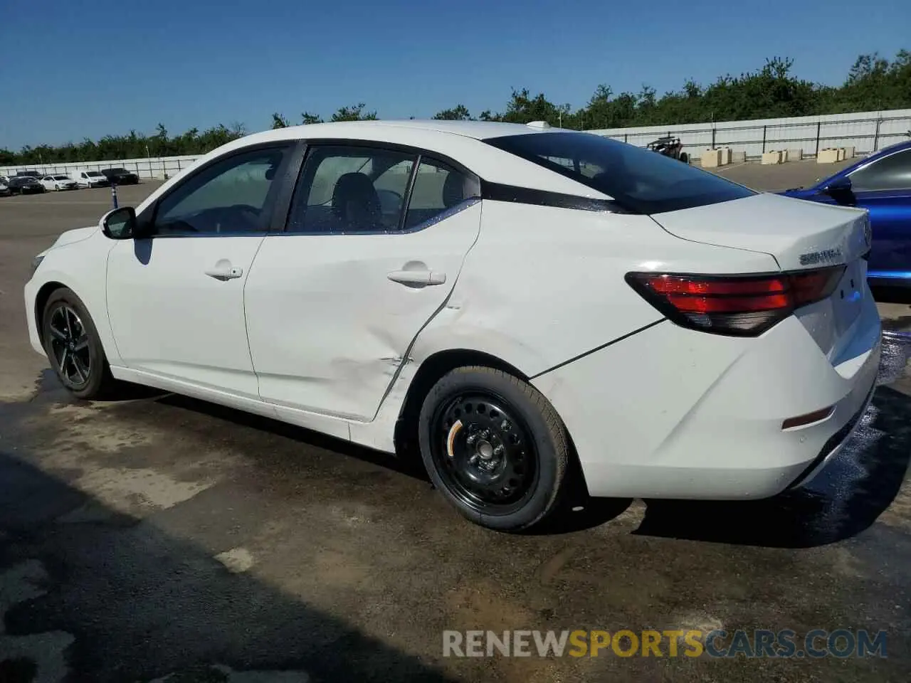 2 Photograph of a damaged car 3N1AB8CV2SY275742 NISSAN SENTRA 2025