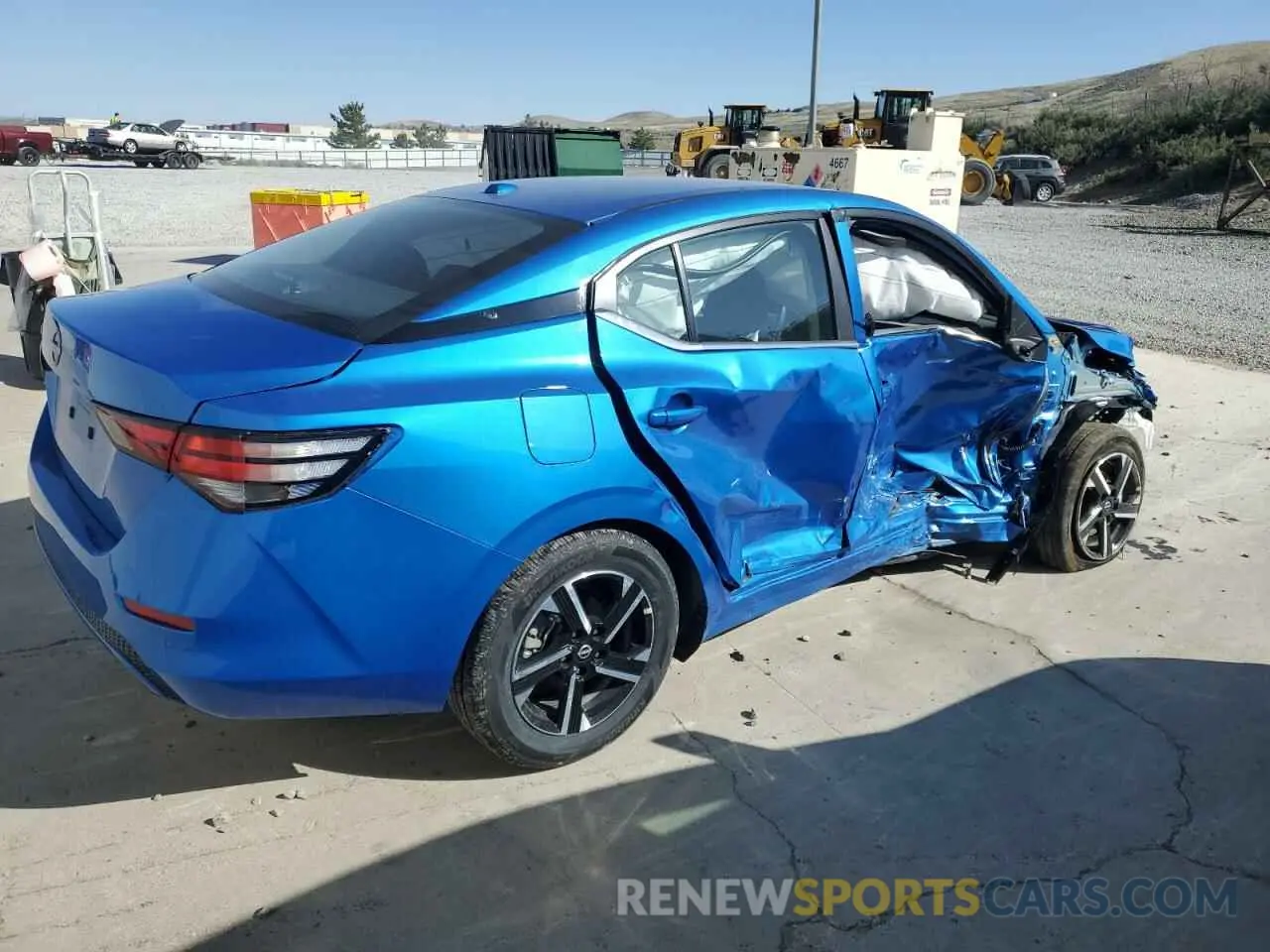 3 Photograph of a damaged car 3N1AB8CV2SY279192 NISSAN SENTRA 2025