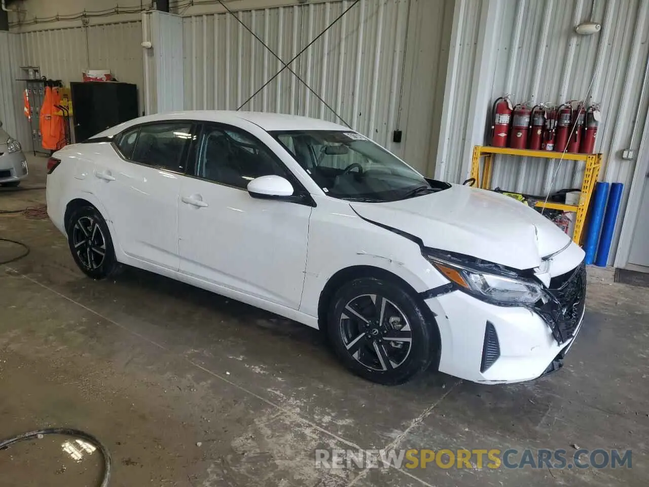 4 Photograph of a damaged car 3N1AB8CV2SY287762 NISSAN SENTRA 2025