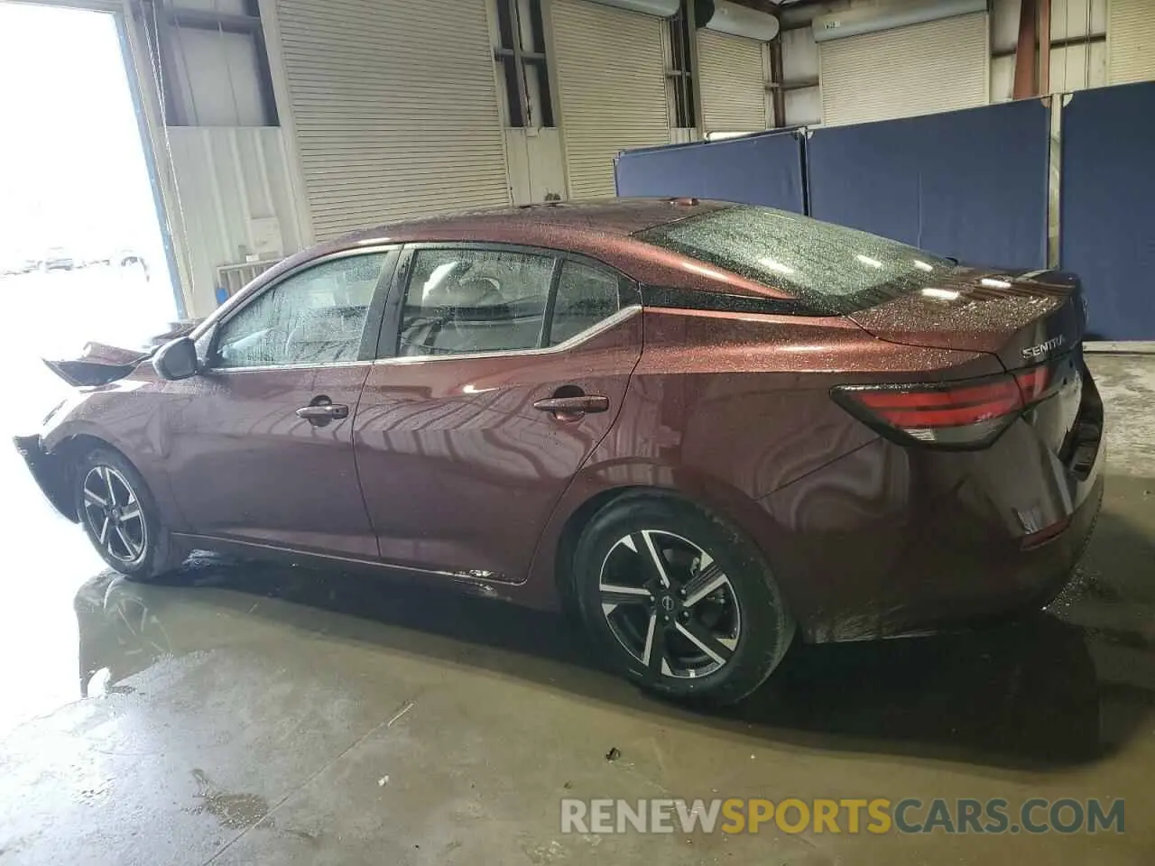 2 Photograph of a damaged car 3N1AB8CV2SY287910 NISSAN SENTRA 2025