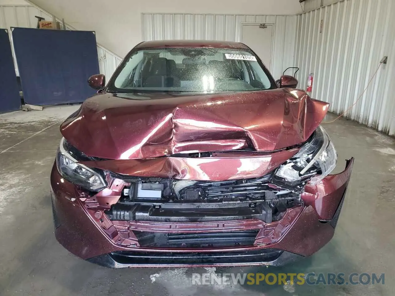 5 Photograph of a damaged car 3N1AB8CV2SY287910 NISSAN SENTRA 2025