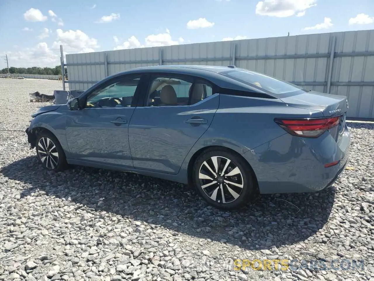2 Photograph of a damaged car 3N1AB8CV2SY291651 NISSAN SENTRA 2025