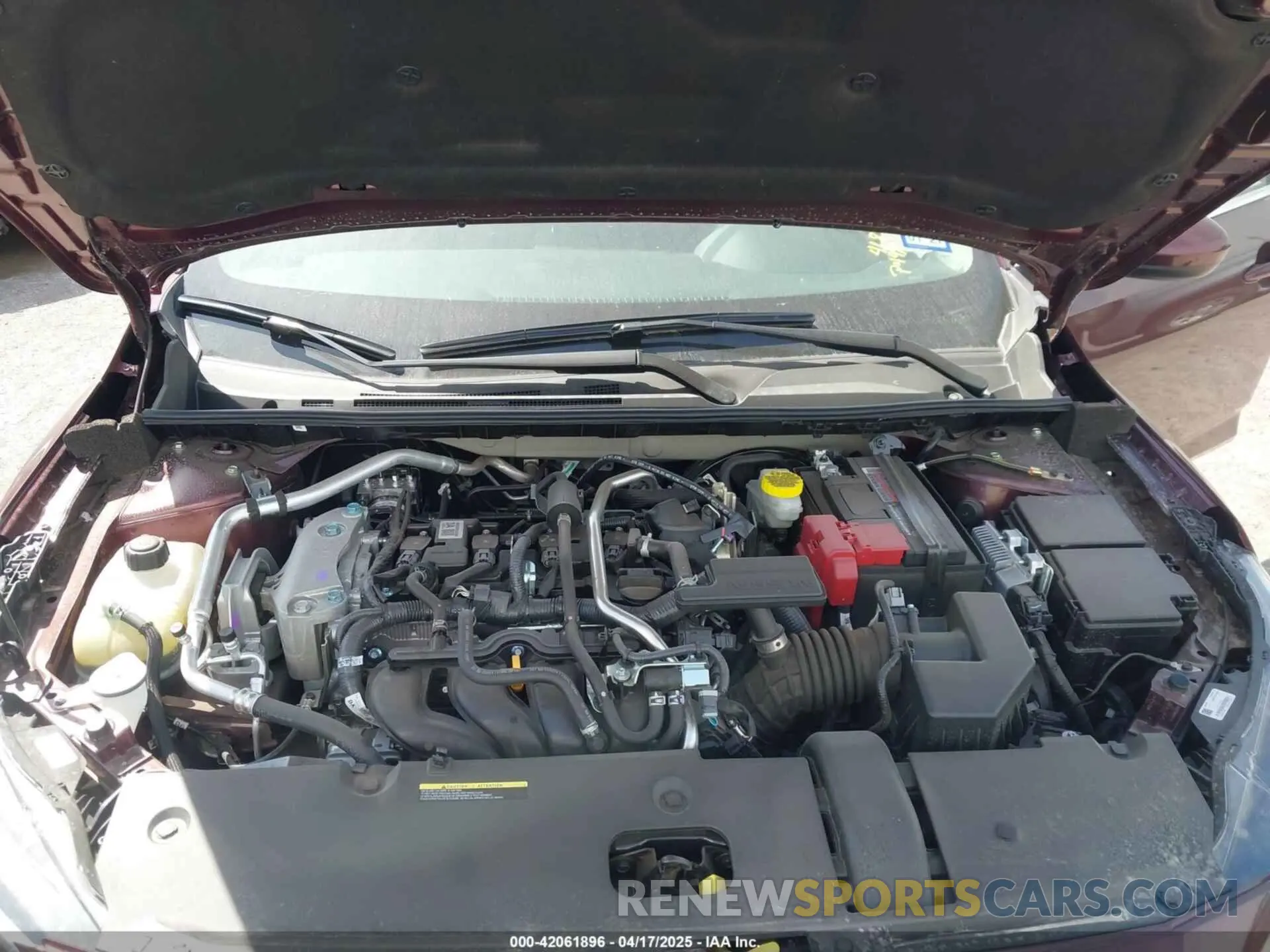 10 Photograph of a damaged car 3N1AB8CV2SY295165 NISSAN SENTRA 2025