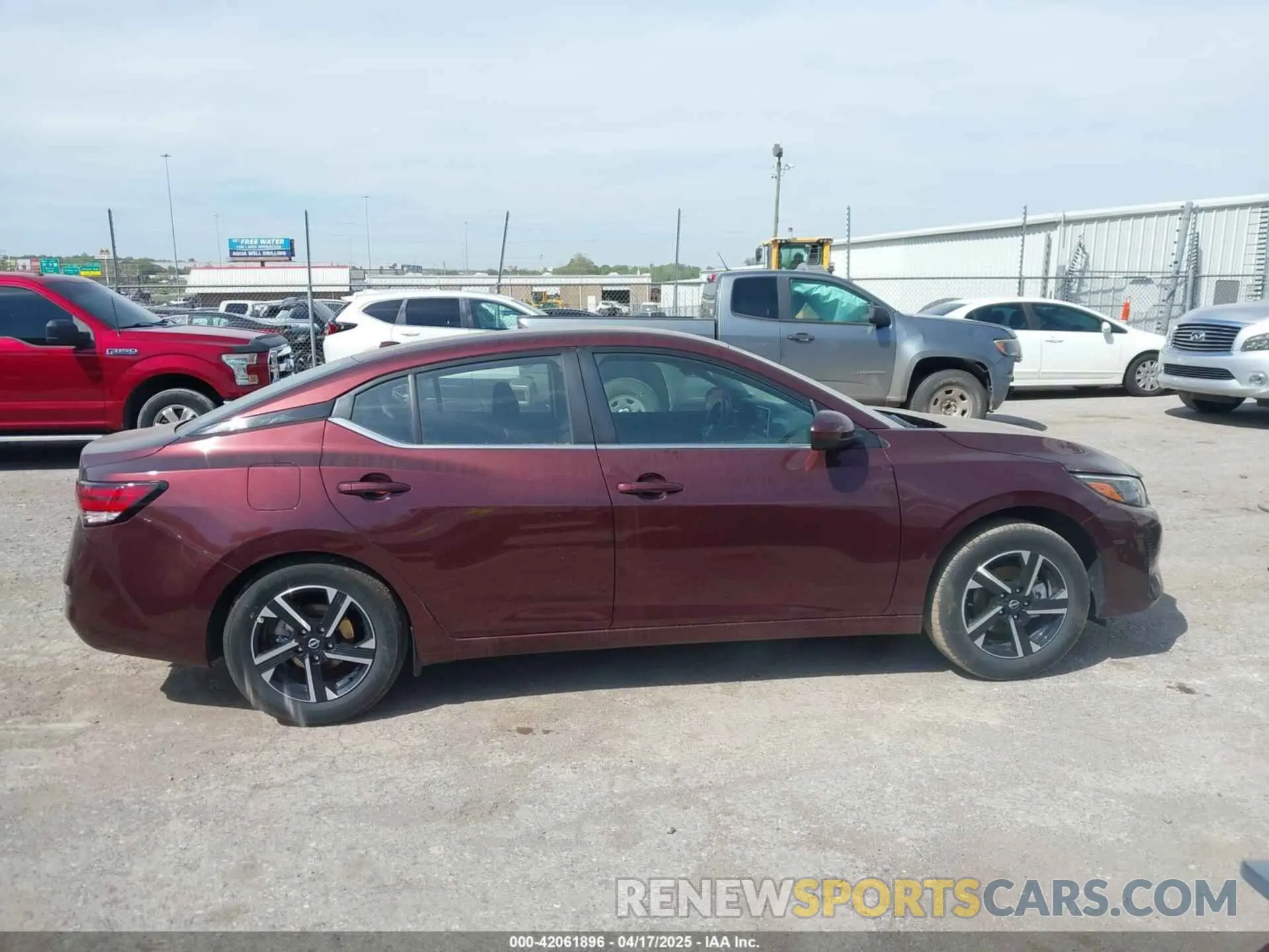 13 Photograph of a damaged car 3N1AB8CV2SY295165 NISSAN SENTRA 2025