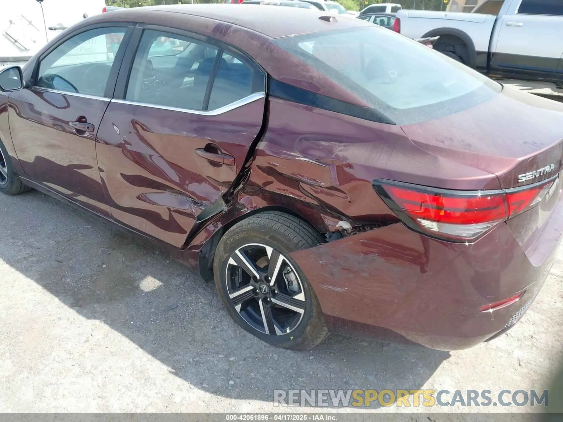 6 Photograph of a damaged car 3N1AB8CV2SY295165 NISSAN SENTRA 2025