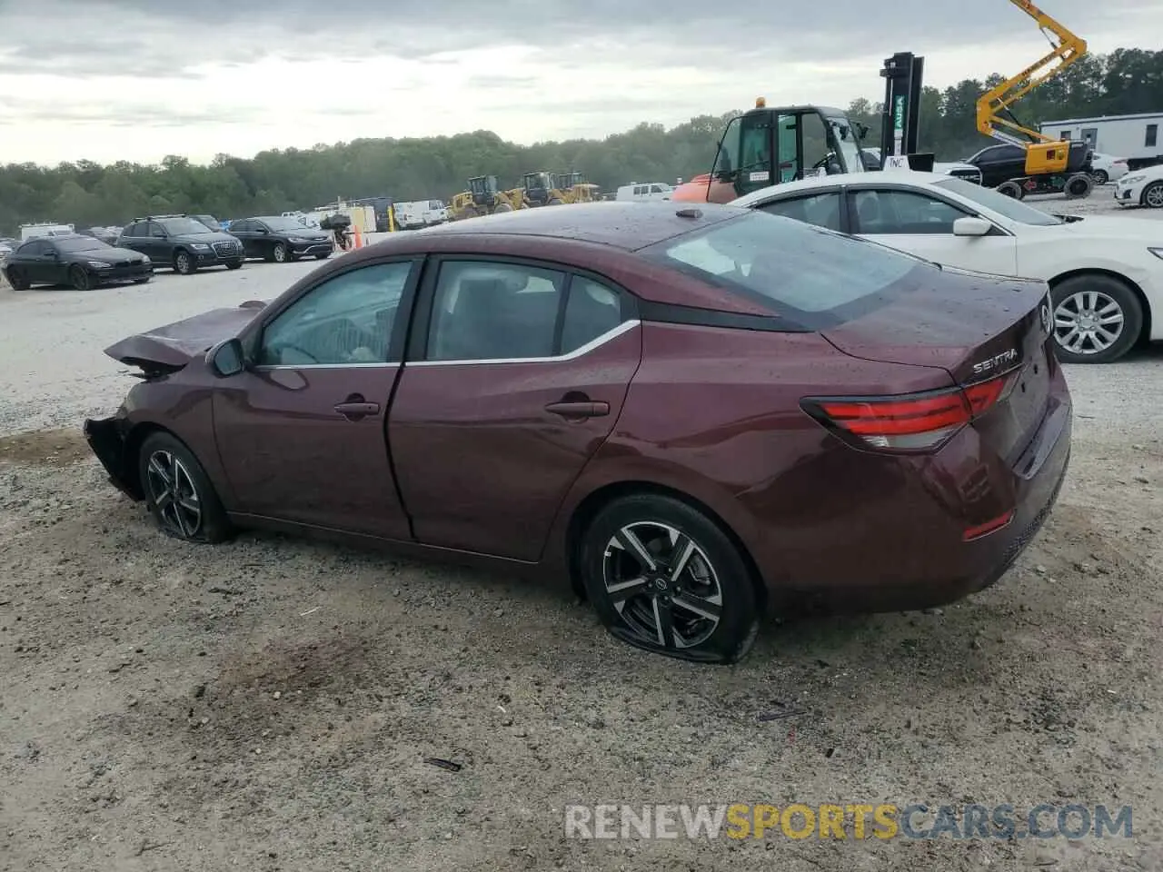 2 Photograph of a damaged car 3N1AB8CV2SY295182 NISSAN SENTRA 2025