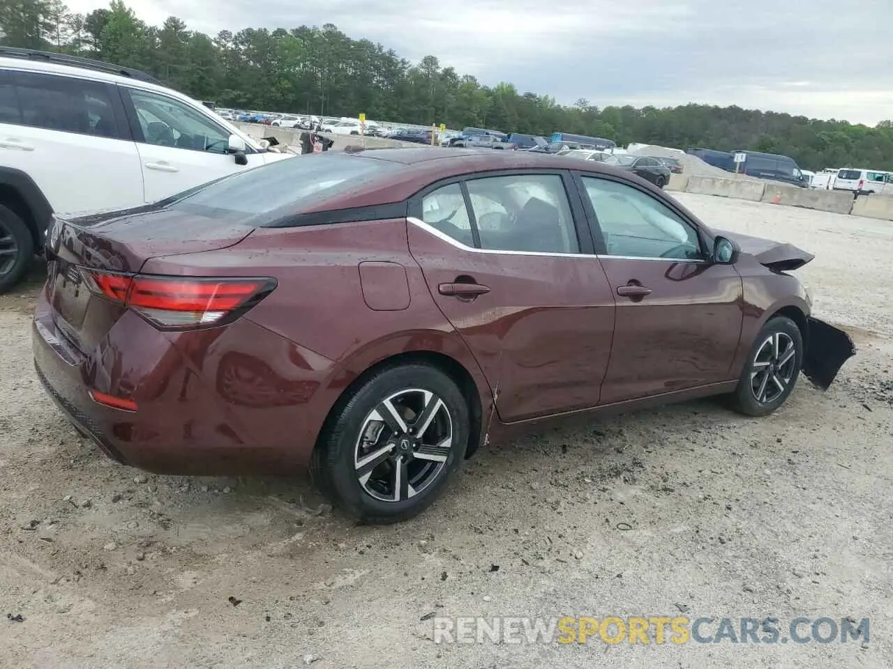 3 Photograph of a damaged car 3N1AB8CV2SY295182 NISSAN SENTRA 2025