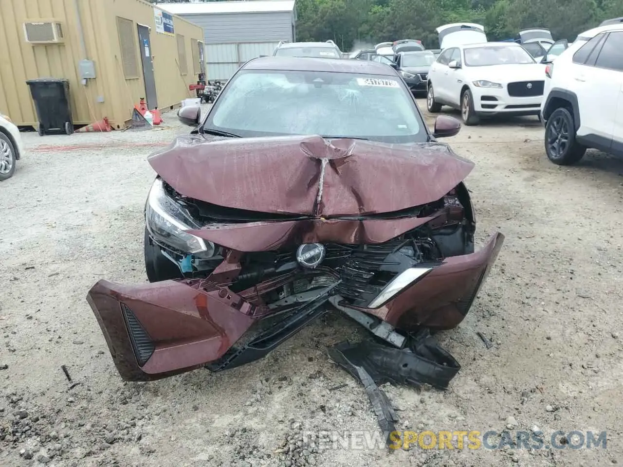 5 Photograph of a damaged car 3N1AB8CV2SY295182 NISSAN SENTRA 2025