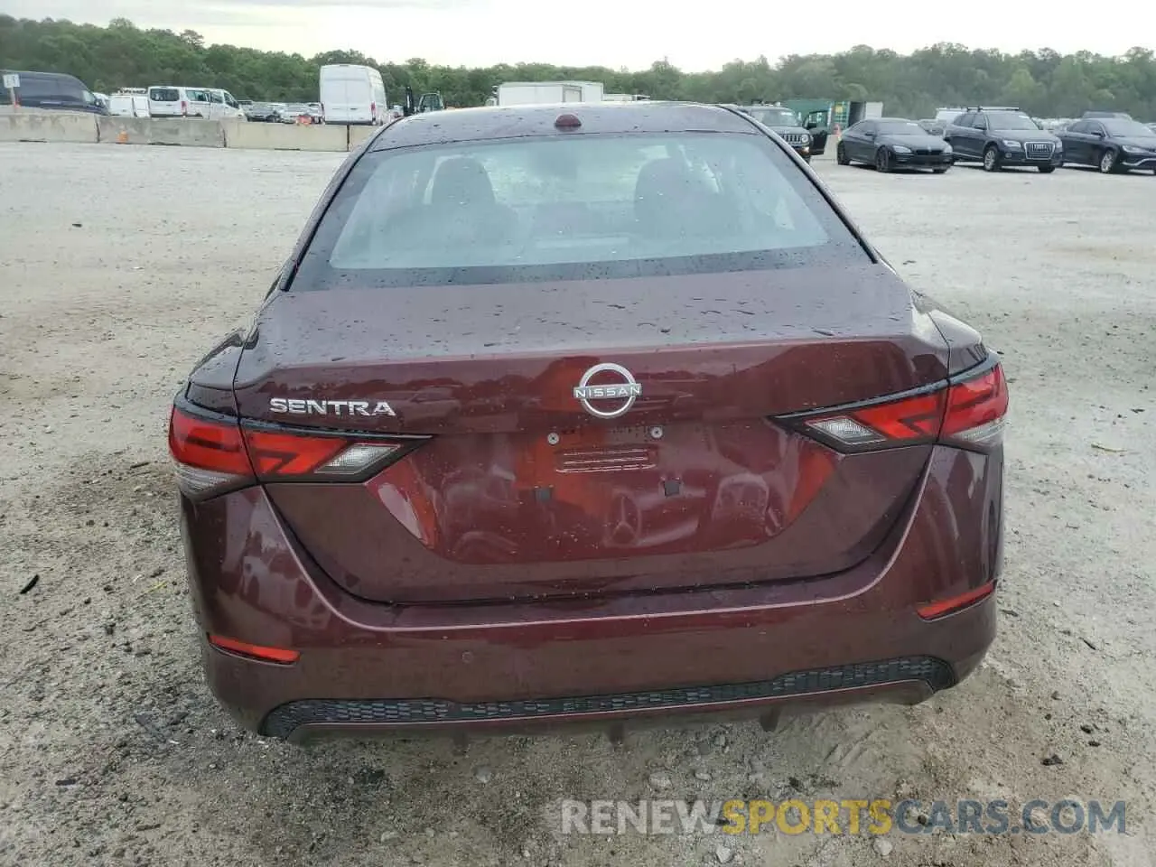 6 Photograph of a damaged car 3N1AB8CV2SY295182 NISSAN SENTRA 2025