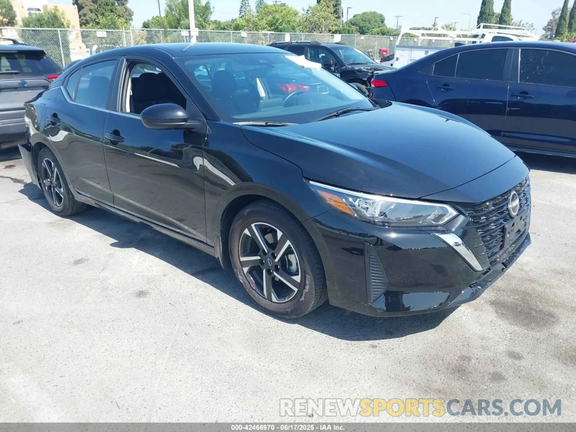 1 Photograph of a damaged car 3N1AB8CV2SY315964 NISSAN SENTRA 2025