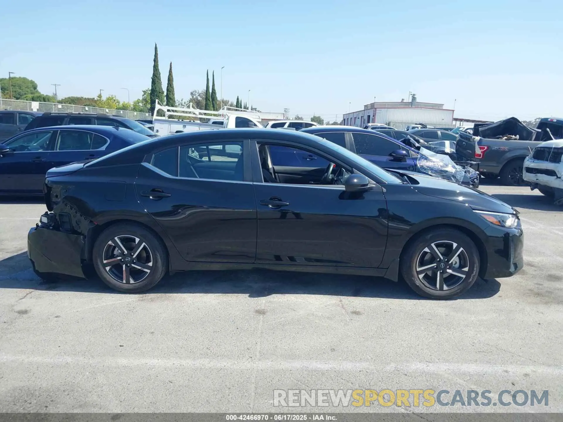 14 Photograph of a damaged car 3N1AB8CV2SY315964 NISSAN SENTRA 2025