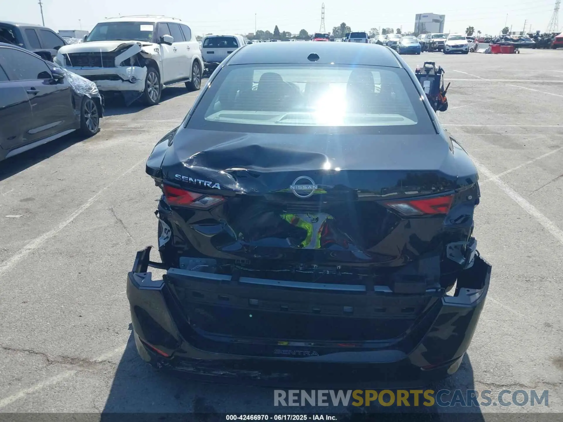 17 Photograph of a damaged car 3N1AB8CV2SY315964 NISSAN SENTRA 2025