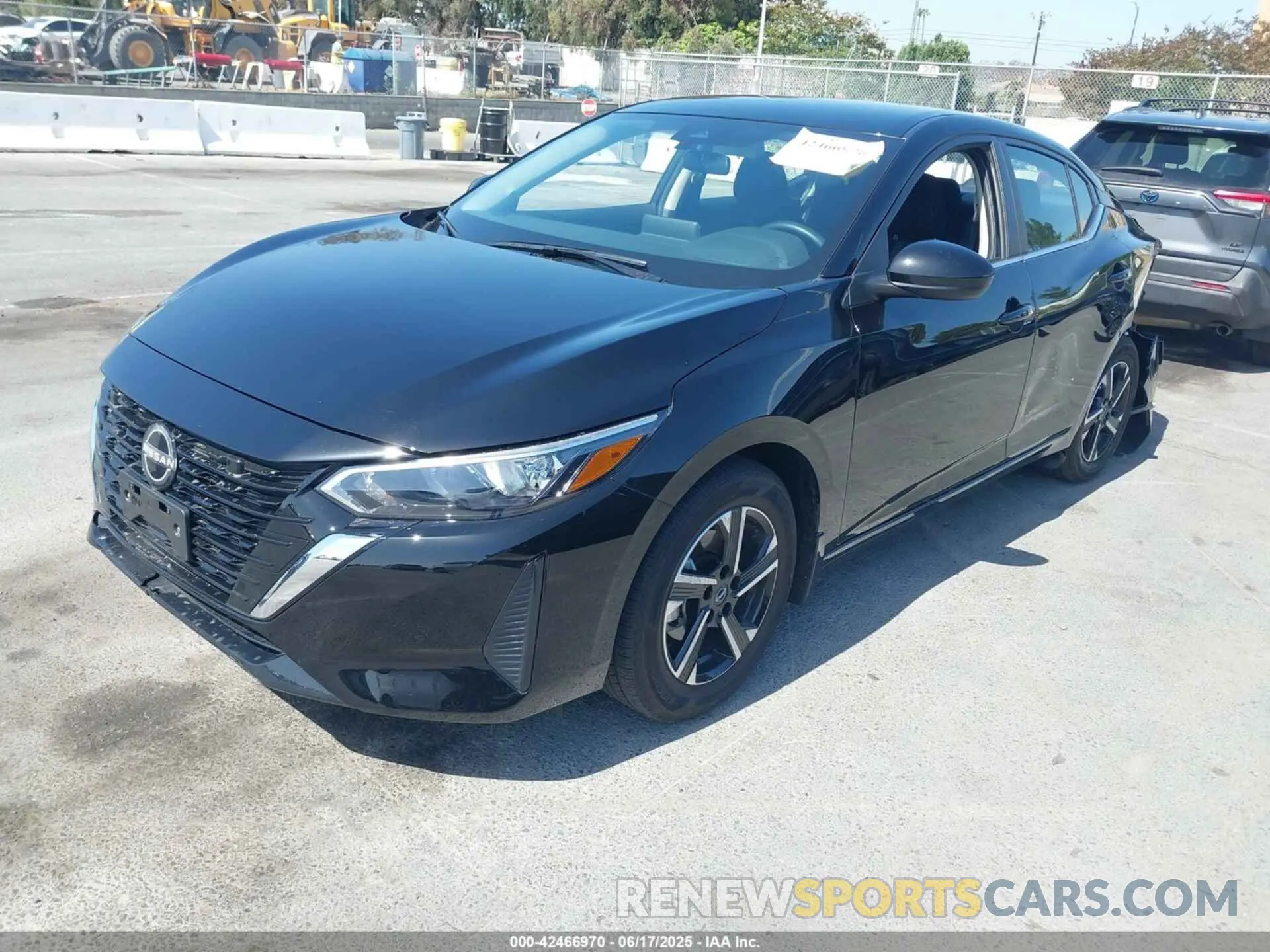 2 Photograph of a damaged car 3N1AB8CV2SY315964 NISSAN SENTRA 2025