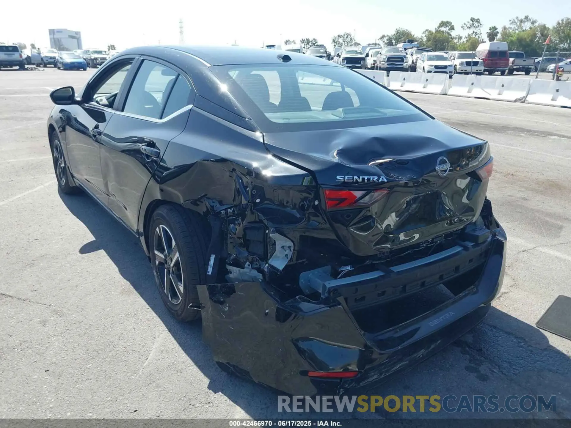 3 Photograph of a damaged car 3N1AB8CV2SY315964 NISSAN SENTRA 2025